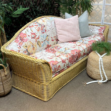 Load image into Gallery viewer, Vintage Wicker Sofa

