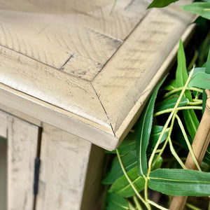 Rustic Ivory 6DR Cabinet