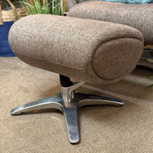 Load image into Gallery viewer, Handy Living Mocha Chair W/Otto
