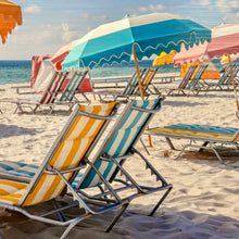 Load image into Gallery viewer, &#39;South Beach Miami Chairs&#39; Giclee
