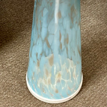 Load image into Gallery viewer, Blue Glass/Marble Drink Table
