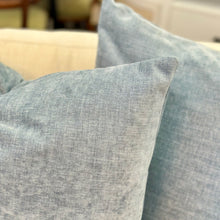 Load image into Gallery viewer, Soft Blue Designer Pillow
