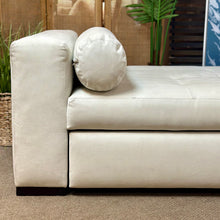 Load image into Gallery viewer, Ivory Tufted Sleeper Trundle
