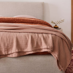 West Elm Sienna King Blanket