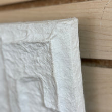 Load image into Gallery viewer, White Textures Abstract Art
