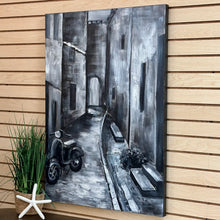 Load image into Gallery viewer, Moped Alley Way II Art
