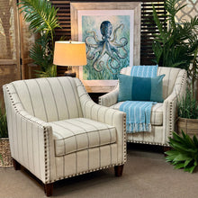 Load image into Gallery viewer, Craftmaster Striped Chair
