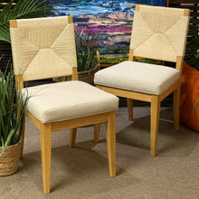 Load image into Gallery viewer, Woven/Beige Dining Chair

