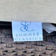 Load image into Gallery viewer, Summer Classics Outdoor Chair &amp; Ottoman
