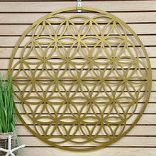 Load image into Gallery viewer, Gold Circle Wall Decor
