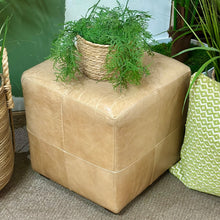 Load image into Gallery viewer, Leather Ottoman
