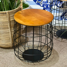 Load image into Gallery viewer, Sm Basket Side Table
