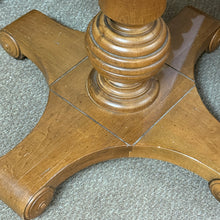 Load image into Gallery viewer, Ethan Allen Wood Pedestal Table
