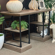 Load image into Gallery viewer, Wood/Metal Desk
