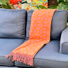 Load image into Gallery viewer, PB Teen Pink/Orange Throw
