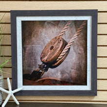 Load image into Gallery viewer, Pulley Framed Art
