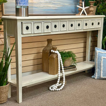 Load image into Gallery viewer, Narrow Ivory Console
