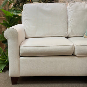 White Loveseat