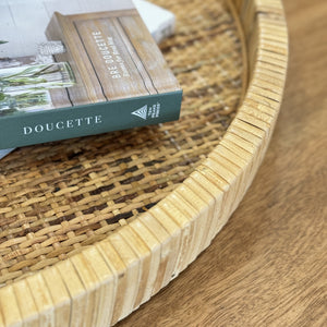 LG Rattan Tray