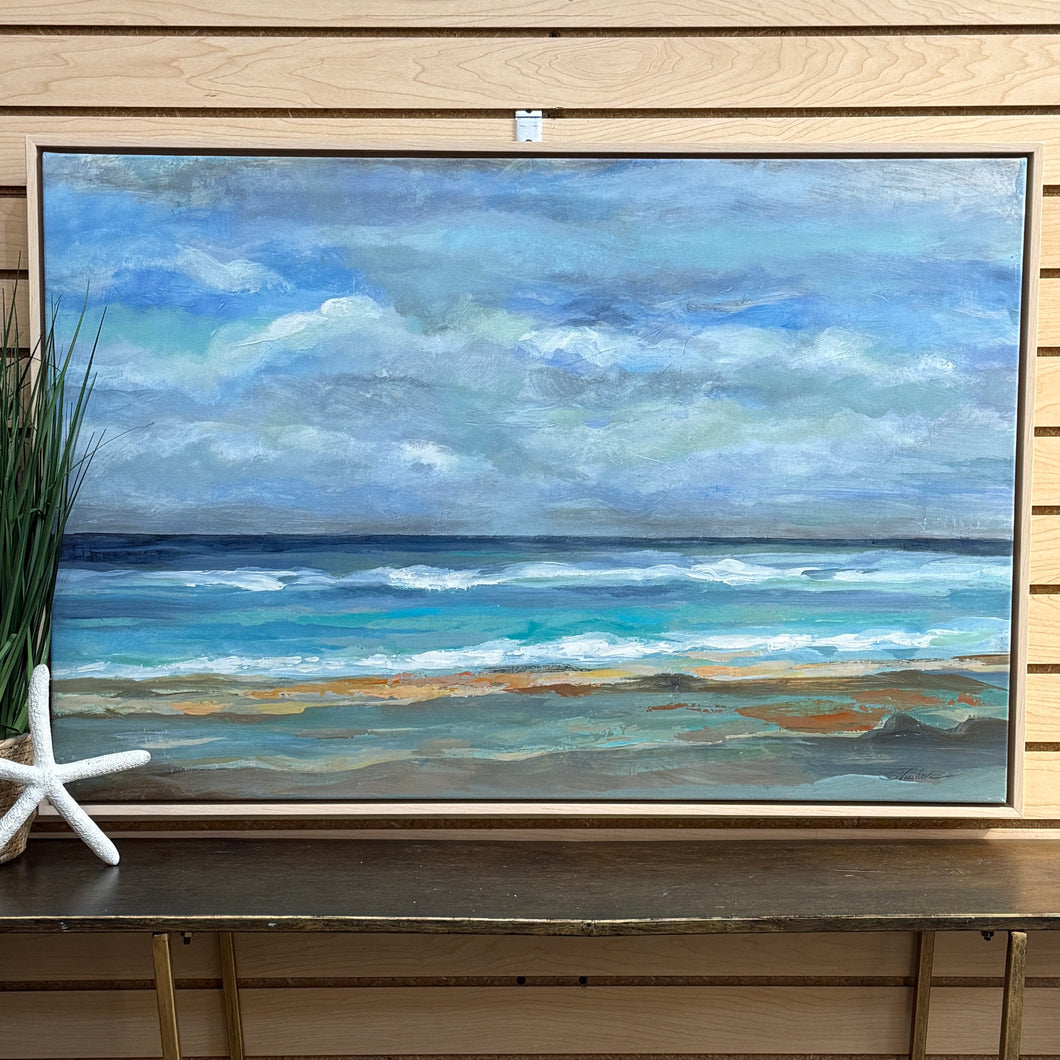 Waves On The Shore Art