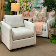 Load image into Gallery viewer, Ivory Accent Swivel Chair
