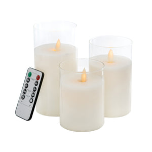 Set/3 LED Candles