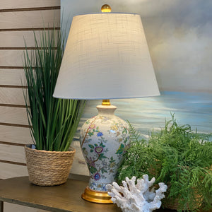 Floral Table Lamp