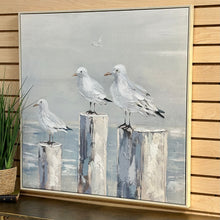 Load image into Gallery viewer, Three Pirtched Seagulls Art
