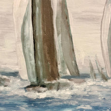 Load image into Gallery viewer, Grey Sailboats Giclee I
