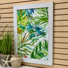 Load image into Gallery viewer, Green/Red Tropical Leaves I
