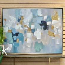 Load image into Gallery viewer, Shades of Blues Abstract
