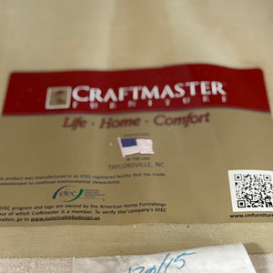 Craftmaster Ivory Loveseat