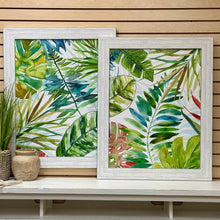 Load image into Gallery viewer, Green/Red Tropical Leaves II
