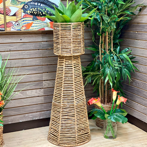 Med Seagrass Planter Tower