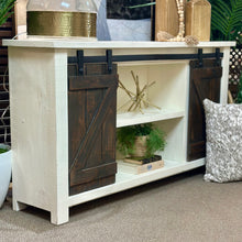 Load image into Gallery viewer, Sliding Barn Door Cabinet
