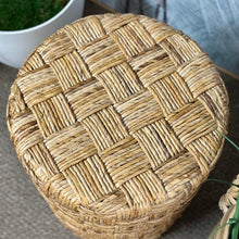 Load image into Gallery viewer, Woven Natural Stool
