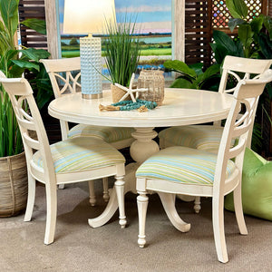 5PC White Dining Set