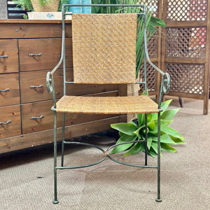 Wicker/Metal Chair