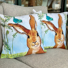 Load image into Gallery viewer, In/Outdoor Bunny Pillow
