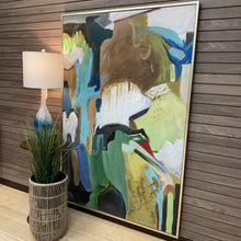Load image into Gallery viewer, LG Color Block Hand Painted Abstract
