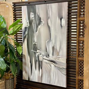LG Grey/Black Abstract