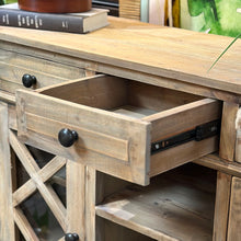 Load image into Gallery viewer, 2DR/3DRW Driftwood Cabinet
