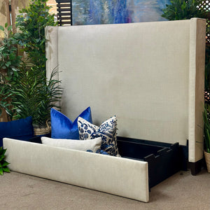 Ethan Allen Queen Storage Bed