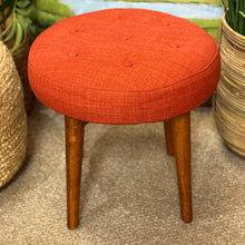 Load image into Gallery viewer, West Elm Red Stool
