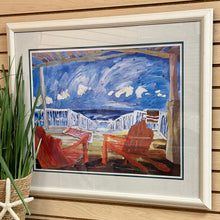 Load image into Gallery viewer, Red Adirondacks On Deck
