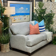 Load image into Gallery viewer, Grey Transitional Loveseat
