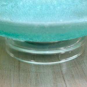 Frosted Teal Lamp