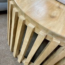 Load image into Gallery viewer, Round Mango Wood Coffee Table
