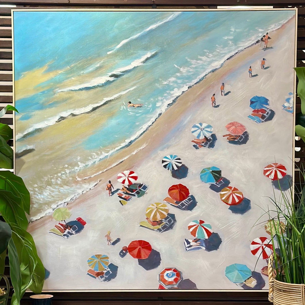 Overlooking The Coast Art