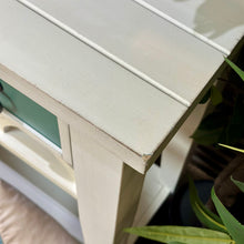 Load image into Gallery viewer, 2DRW Teal/Ivory Console
